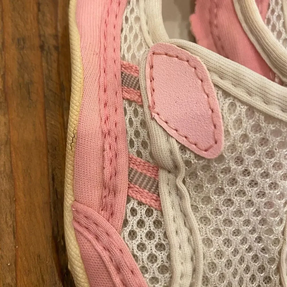 Toddler Girls Water Shoes Pink White Size 8